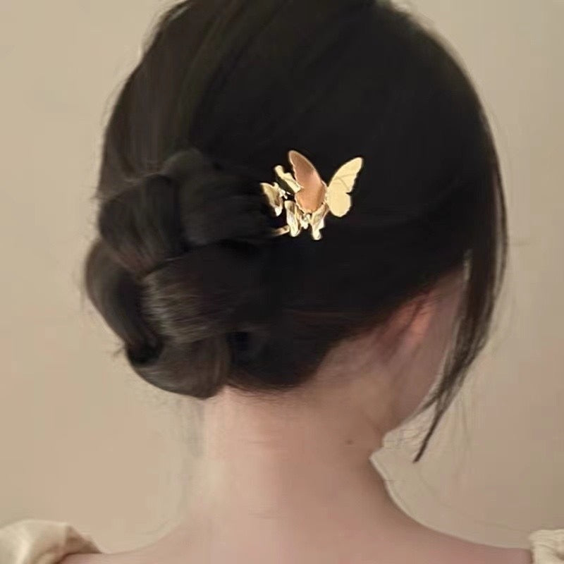 Butterfly Bae Chinese Style Bun Stick