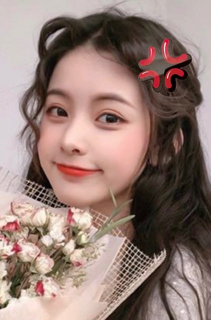 Viral Angry Anime Hair Clip