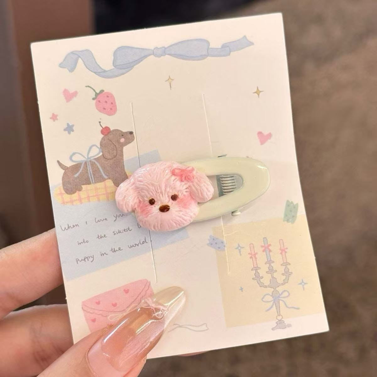 Puppy love Hair Clip