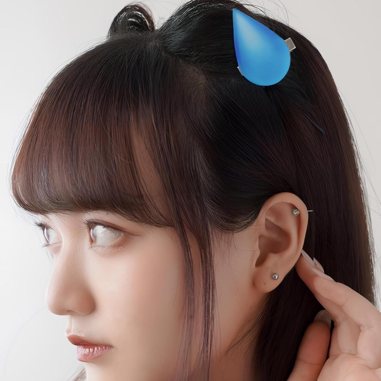 Anime Sweat Drop Hair Clip