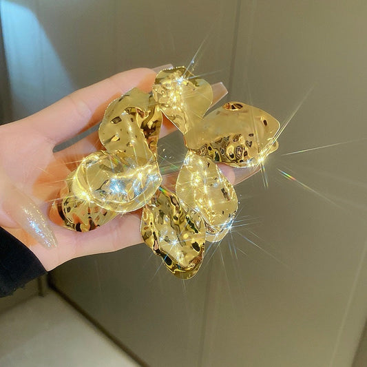 Glow Girl! Hammered Earrings