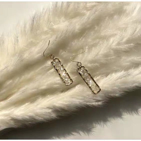 Born to Shine Resin  Earrings