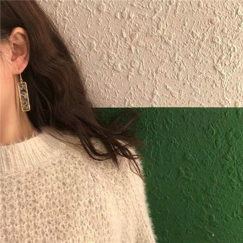 Born to Shine Resin  Earrings