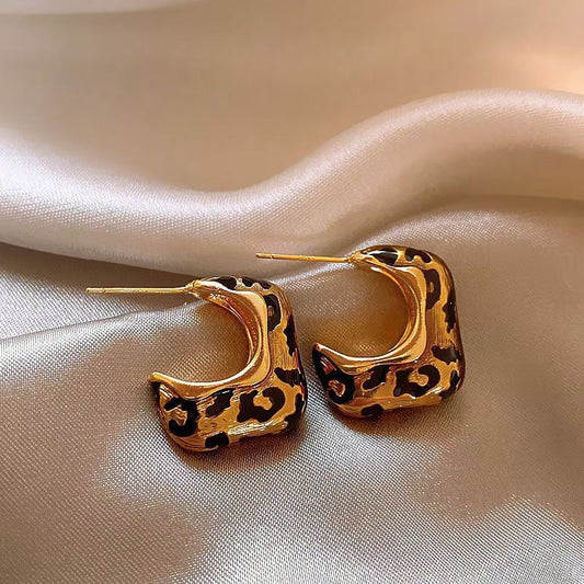 Golden Purr Earrings