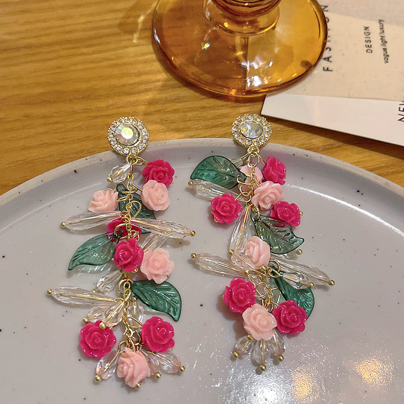 Sabrina Spring Tassel Earrings