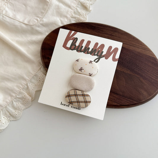 Autumn Bow Hair Clips