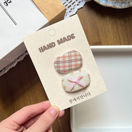 Peachy Daydream Hair Clips