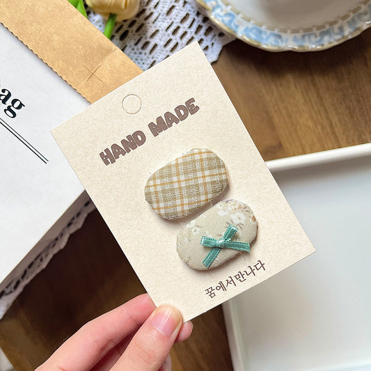 Honey Mabel Bow Hair Clips