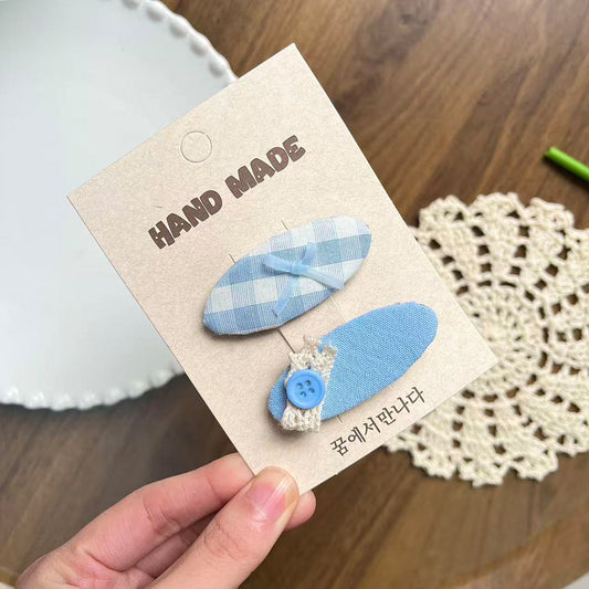 Lil Blue Things! Hair Clips