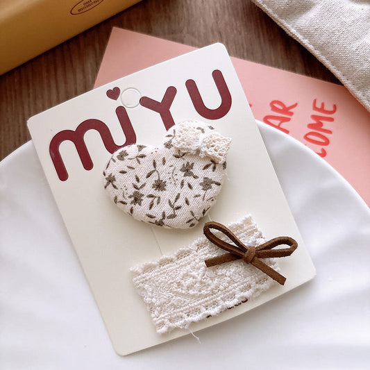 Vintage love Lacey Hair Clips