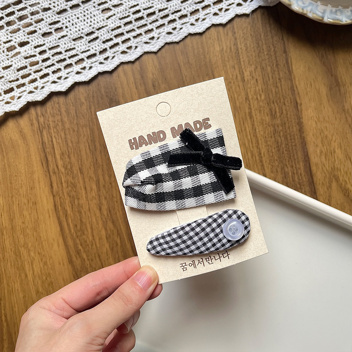 Salt n pepper Tushker Shop Hair Clip