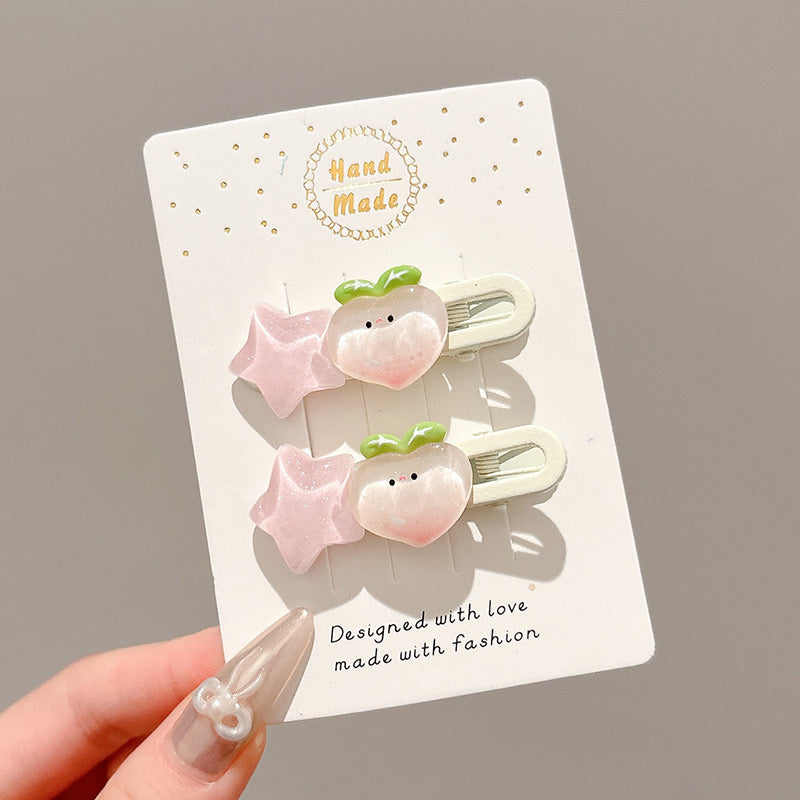 Peaches out in Georgia! Hair Clips