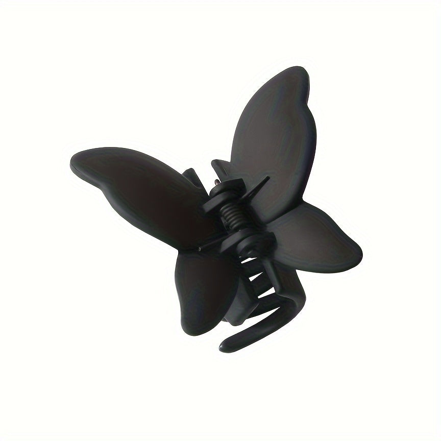 1pc Butterfly Hair Clips Butterfly Clips Hair Claw Clips For Female Women Thin To Thick Hair Matte Hair Claws Strong Hold Hair Styling Accessories Colorful Series Jaw Clips