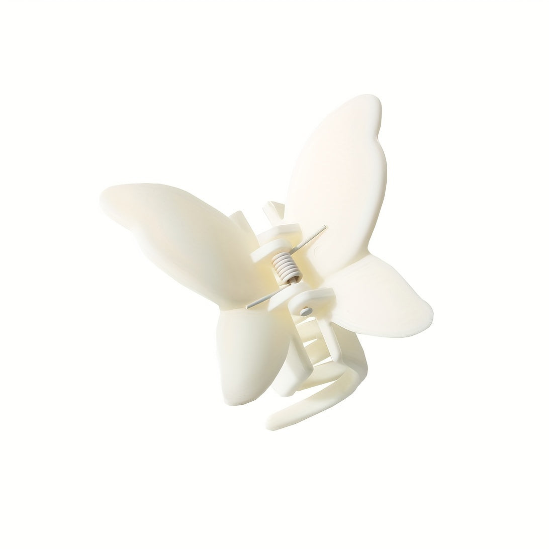 1pc Butterfly Hair Clips Butterfly Clips Hair Claw Clips For Female Women Thin To Thick Hair Matte Hair Claws Strong Hold Hair Styling Accessories Colorful Series Jaw Clips
