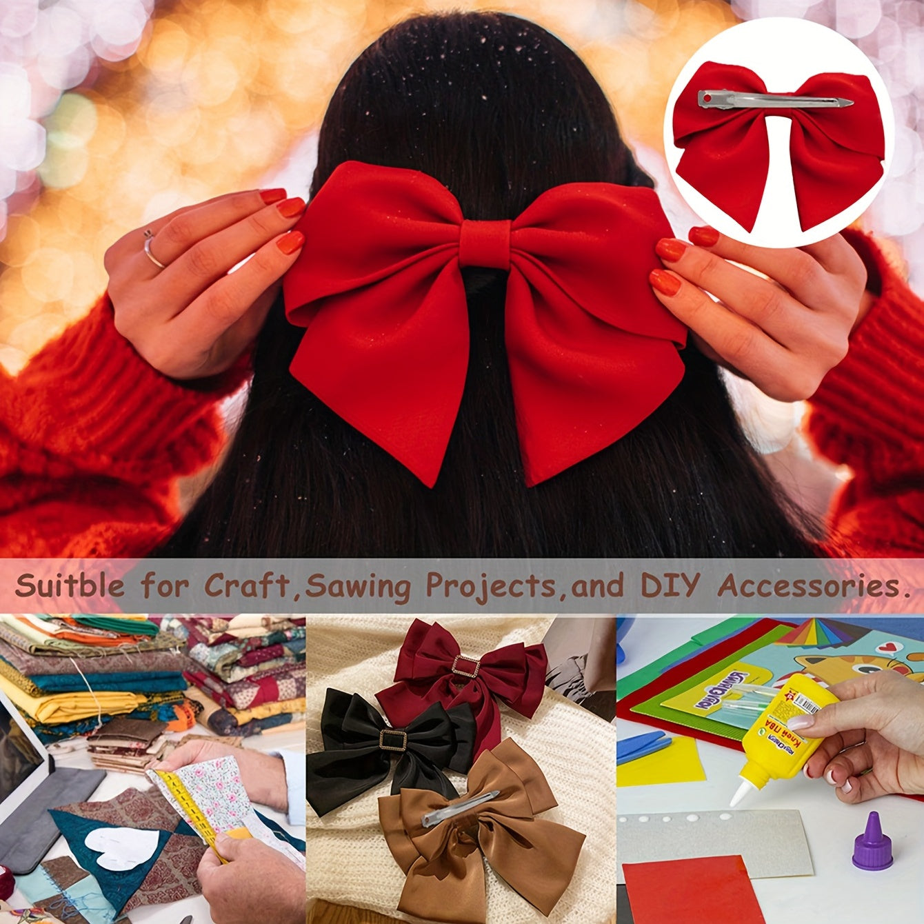 24pcs Alligator Hair Clips Metal Duck Bill Hair Clips For Styling - With Holes Professional Sectioning Clips For Salon And Women Girls Accessories