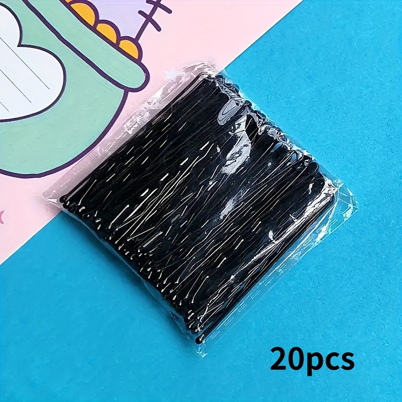 20pcs / 50pcs / 100pcs / 200pcs Black Hair Pins
